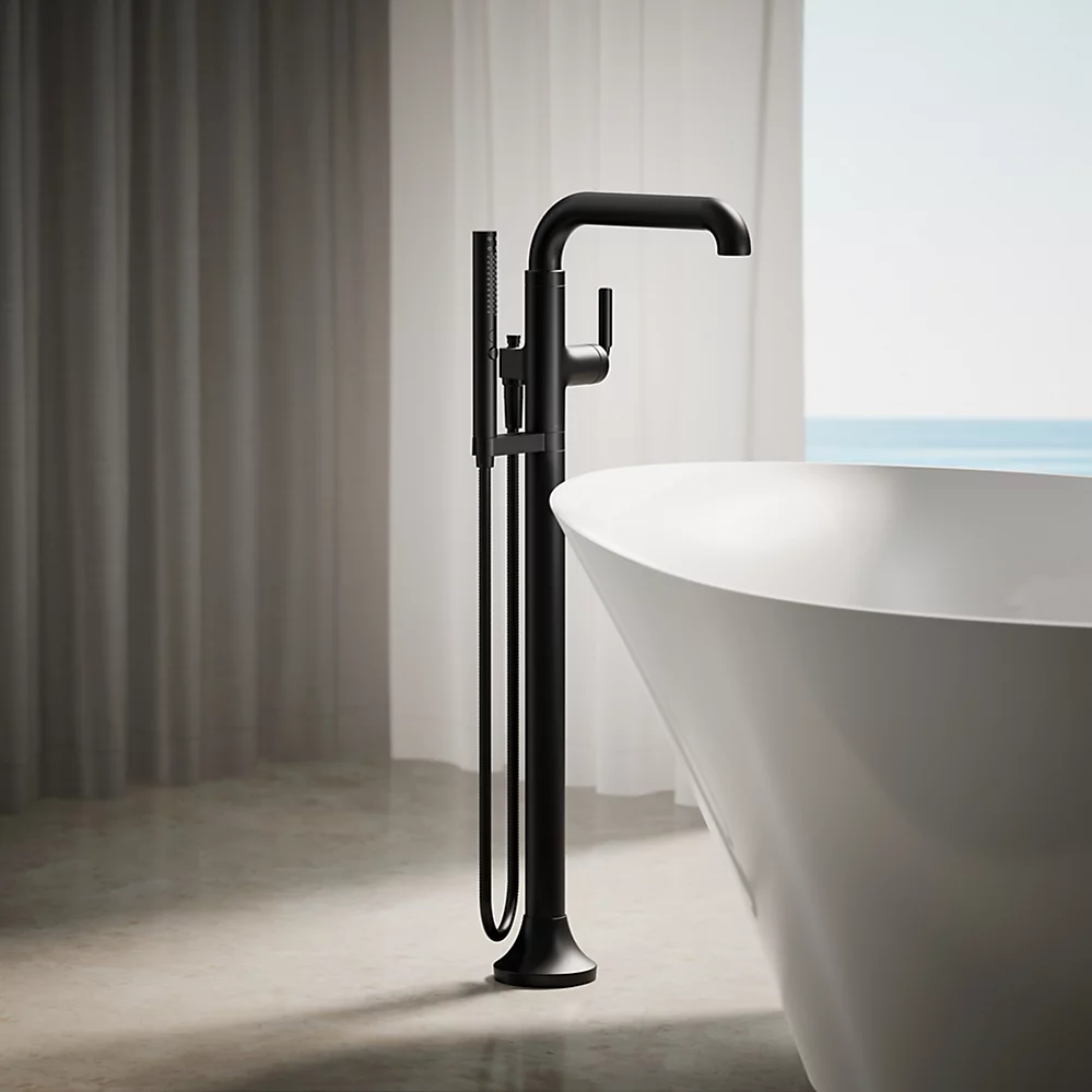 Kohler T27424-4-BL Tone Freestanding Bath Faucet Trim