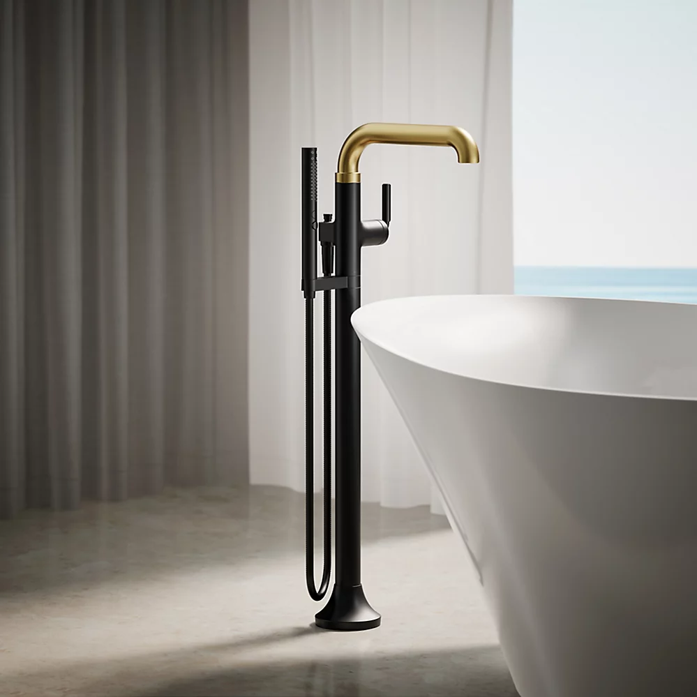 Kohler T27424-4-BMB Tone Freestanding Bath Faucet Trim