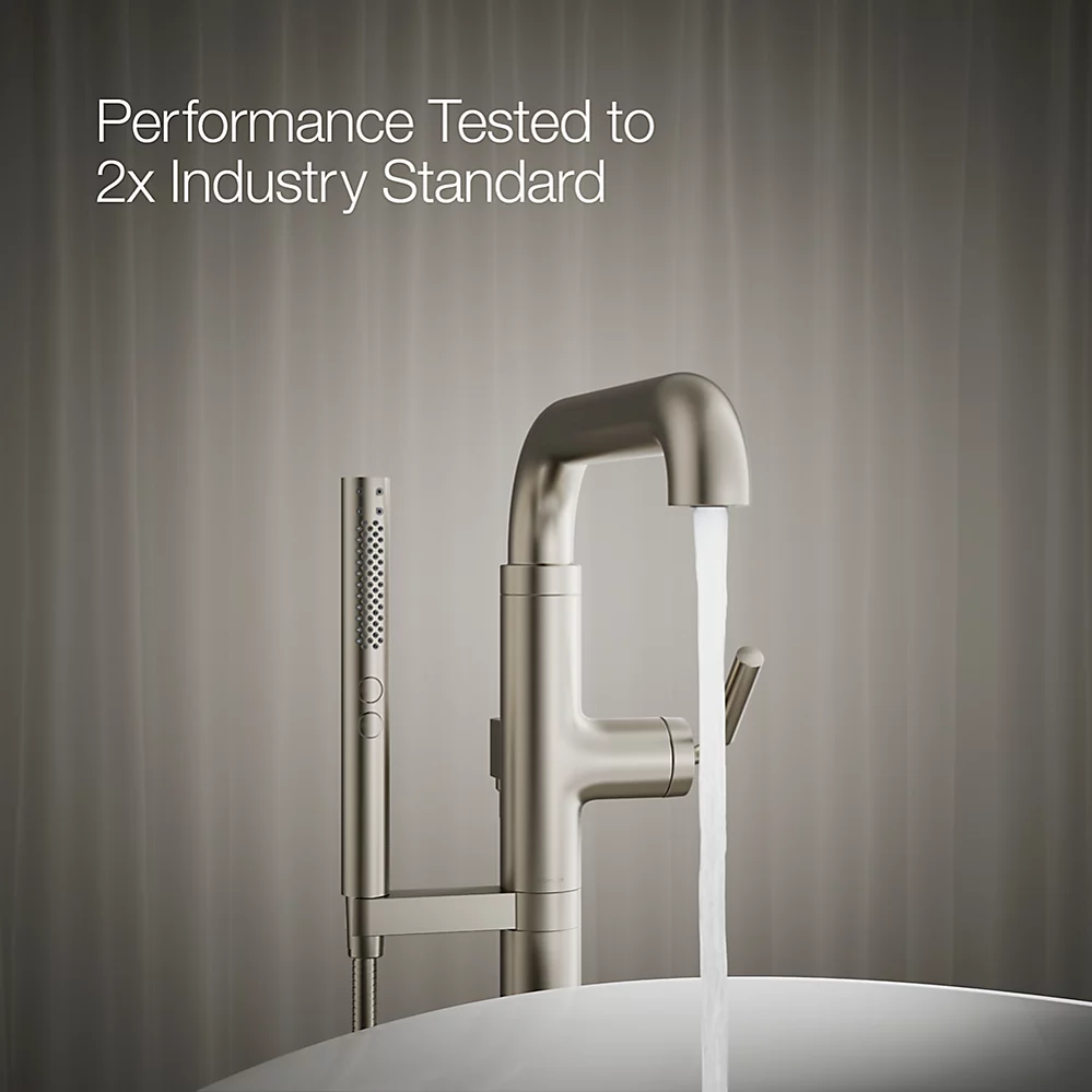 Kohler T27424-4-BN Tone Freestanding Bath Faucet Trim