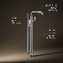 Kohler T27424-4-CP Tone Freestanding Bath Faucet Trim