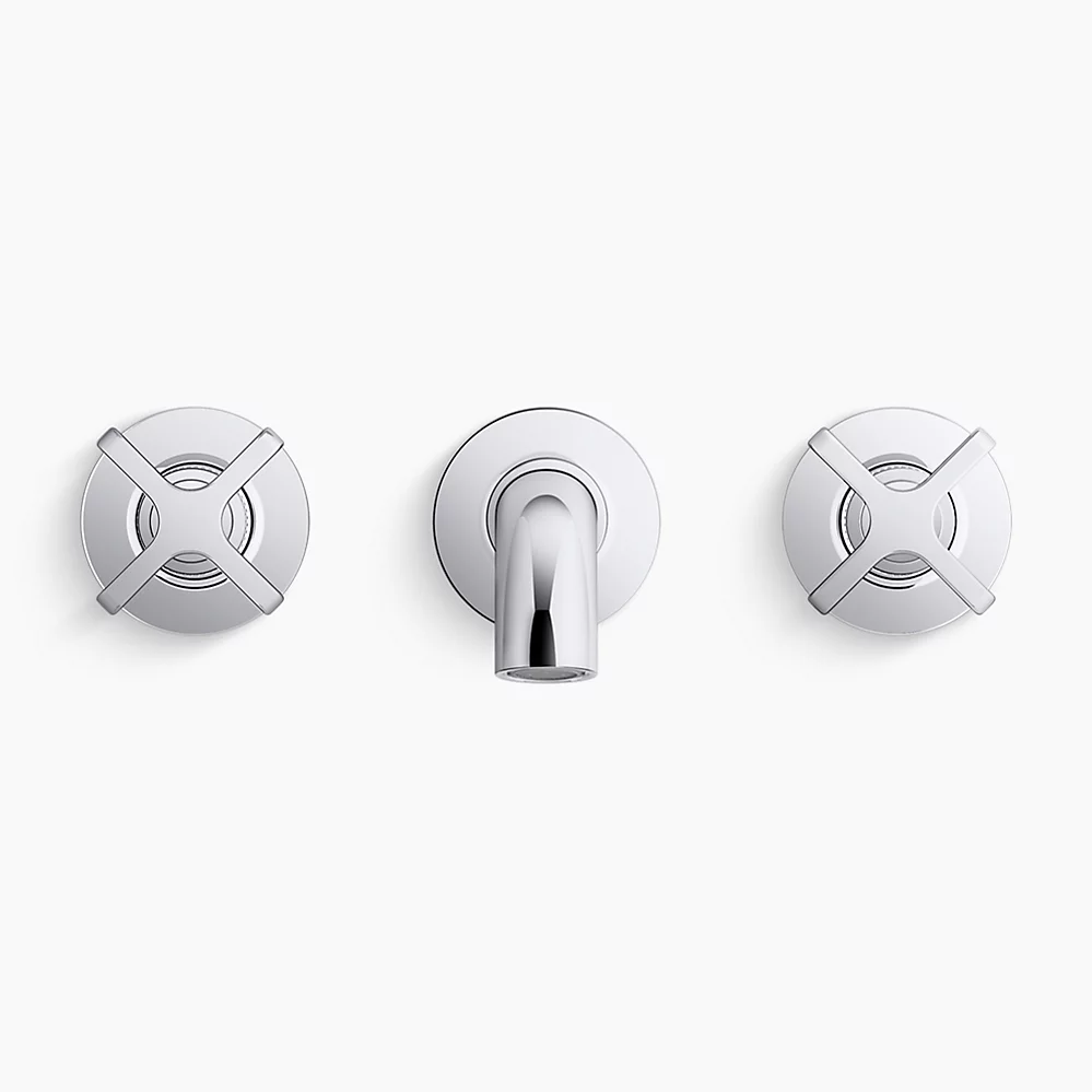 Kohler T35910-3-2MB Castia 2H Wall Mount Bath Filler Trim