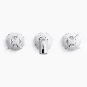 Kohler T35910-3-2MB Castia 2H Wall Mount Bath Filler Trim