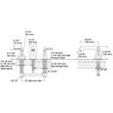 Kohler T469-4V-BN Memoirs Deck/Rim Mount Faucet