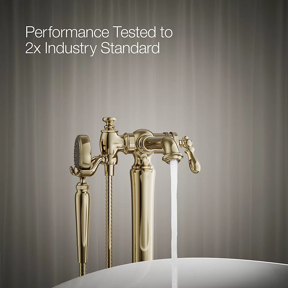 Kohler T72790-9M-AF Artifacts Freestanding Bath Faucet Trim