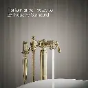 Kohler T72790-9M-AF Artifacts Freestanding Bath Faucet Trim