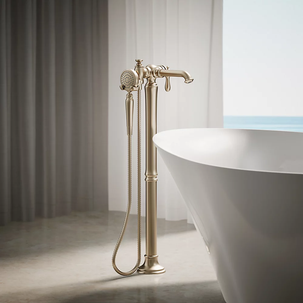 Kohler T72790-9M-BV Artifacts Freestanding Bath Faucet Trim