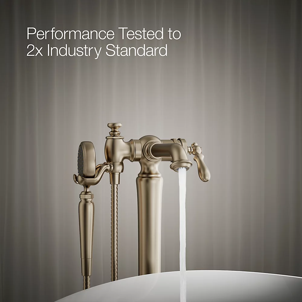 Kohler T72790-9M-BV Artifacts Freestanding Bath Faucet Trim