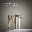 Kohler T72790-9M-BV Artifacts Freestanding Bath Faucet Trim