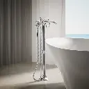 Kohler T72790-9M-CP Artifacts Freestanding Bath Faucet Trim