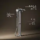 Kohler T72790-9M-CP Artifacts Freestanding Bath Faucet Trim