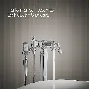 Kohler T72790-9M-CP Artifacts Freestanding Bath Faucet Trim