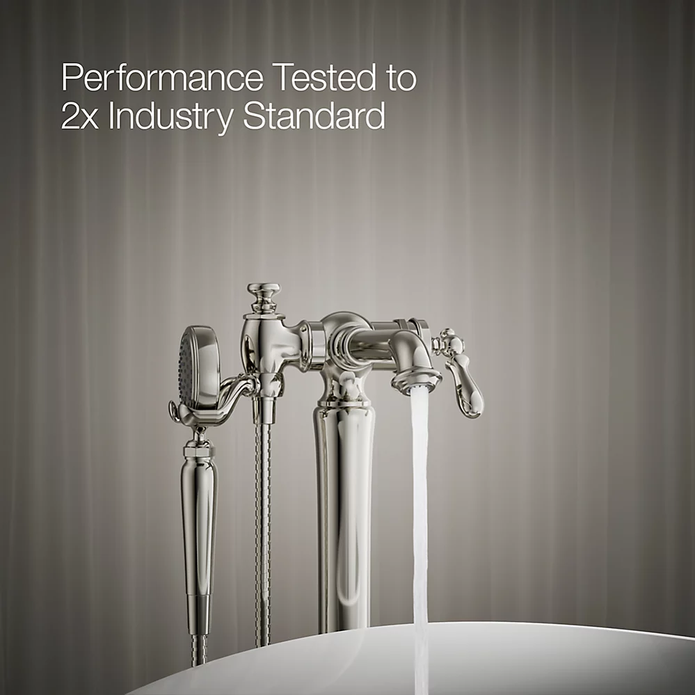 Kohler T72790-9M-SN Artifacts Freestanding Bath Faucet Trim