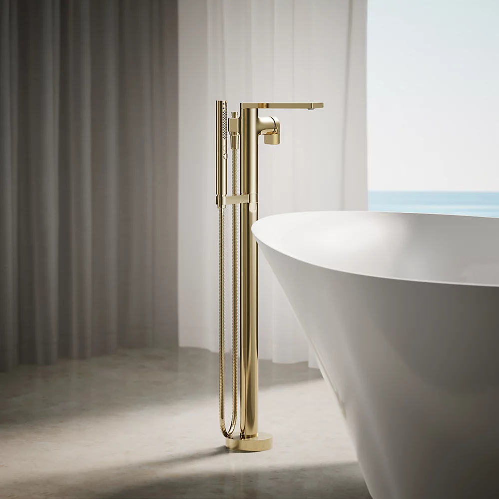 Kohler T73087-4-AF Composed Freestanding Bath Faucet Trim