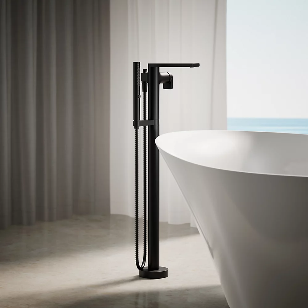 Kohler T73087-4-BL Composed Freestanding Bath Faucet Trim
