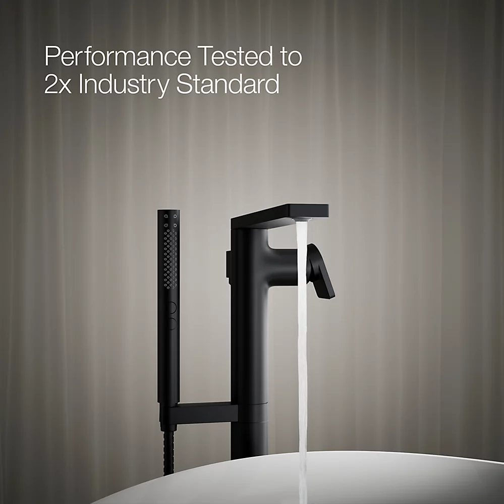Kohler T73087-4-BL Composed Freestanding Bath Faucet Trim