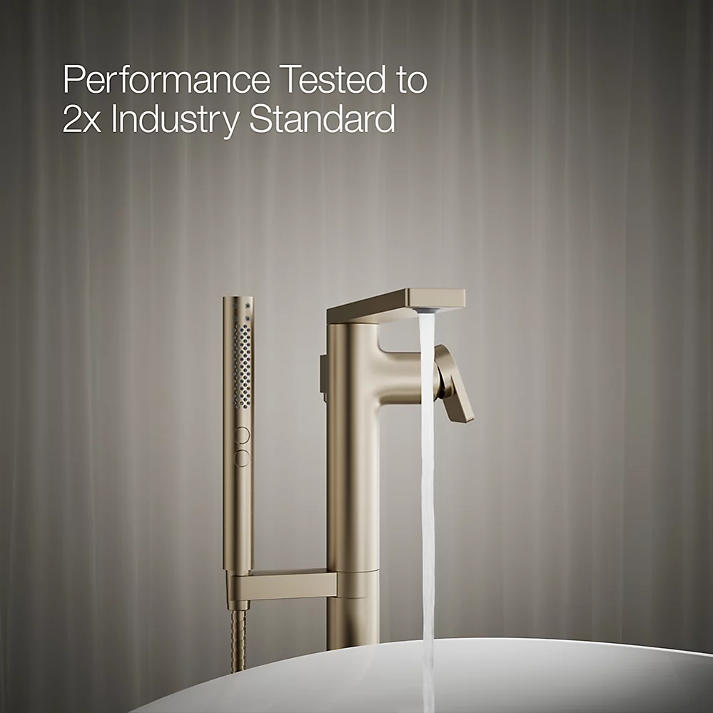 Kohler T73087-4-BV Composed Freestanding Bath Faucet Trim