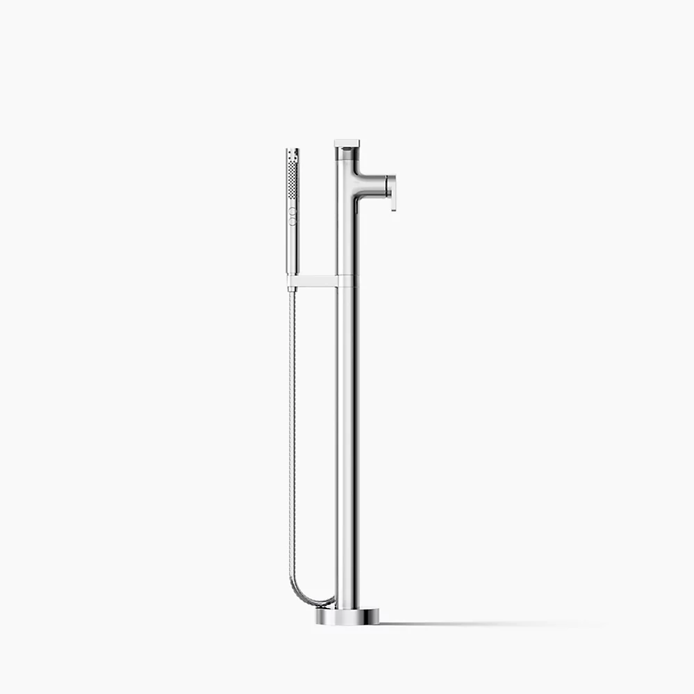 Kohler T73087-4-CP Composed Freestanding Bath Faucet Trim