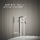 Kohler T73087-4-SN Composed Freestanding Bath Faucet Trim