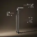 Kohler T73087-4-TT Composed Freestanding Bath Faucet Trim