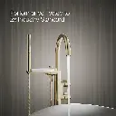 Kohler T77984-4-AF Components Freestanding Bth Fct Lever