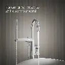 Kohler T77984-4-CP Components Freestanding Bth Faucet Lever