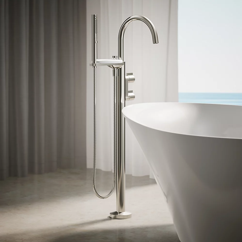 Kohler T77984-4-SN Components Freestanding Bth Fct Lever