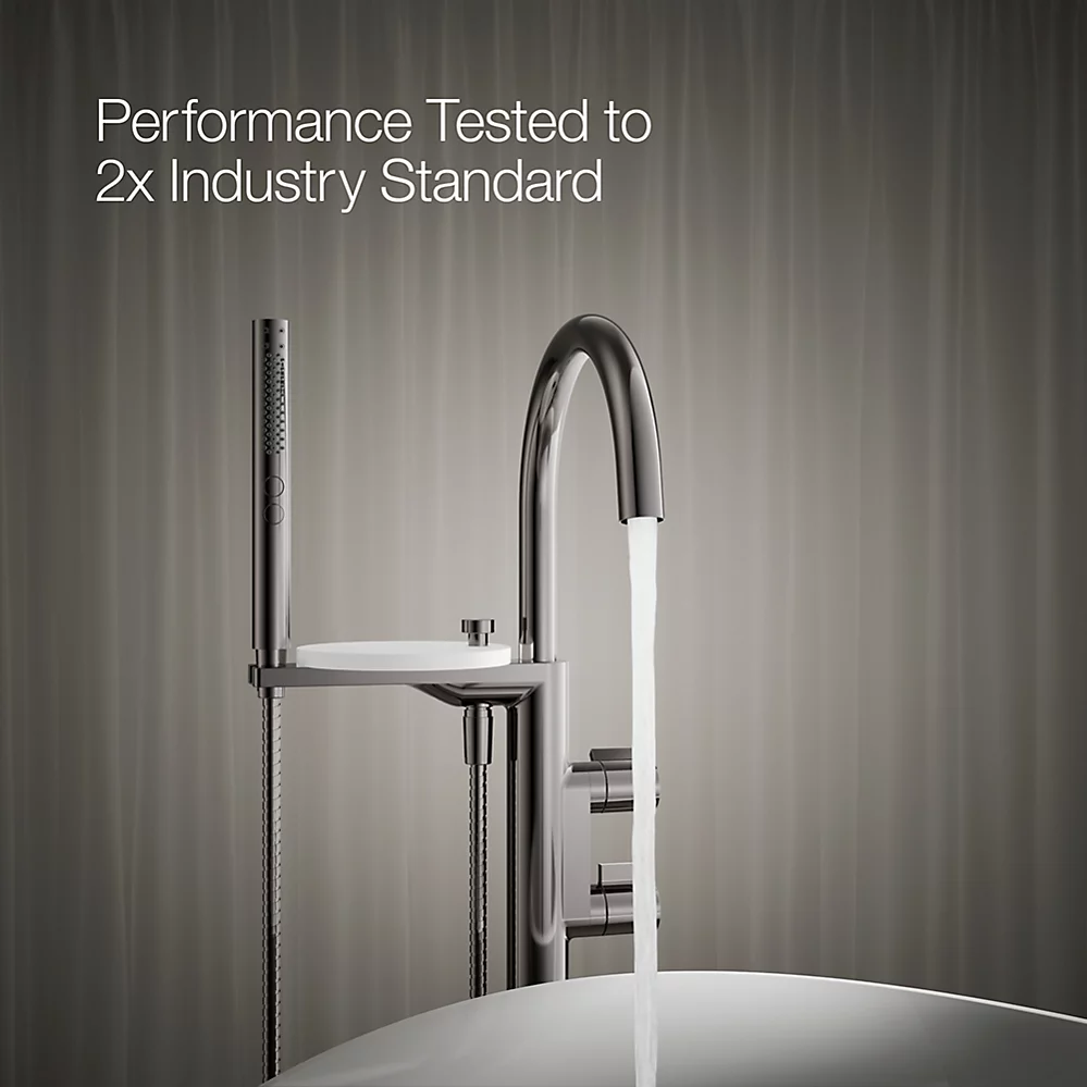 Kohler T77984-4-TT Components Freestanding Bth Fct Lever