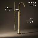 Kohler T77984-9-2MB Components Freestanding Bth Faucet Indstrl
