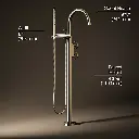 Kohler T77984-9-AF Components Freestanding Bth Fct Indstrl