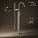 Kohler T77984-9-BN Components Freestanding Bth Fct Indstrl