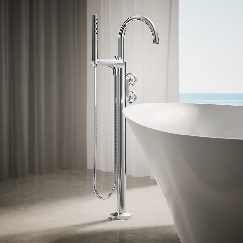 Kohler T77984-9-CP Components Freestanding Bth Fct Indstrl