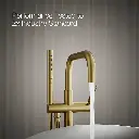 Kohler T97328-4-2MB Purist Freestanding Bath Faucet Trim