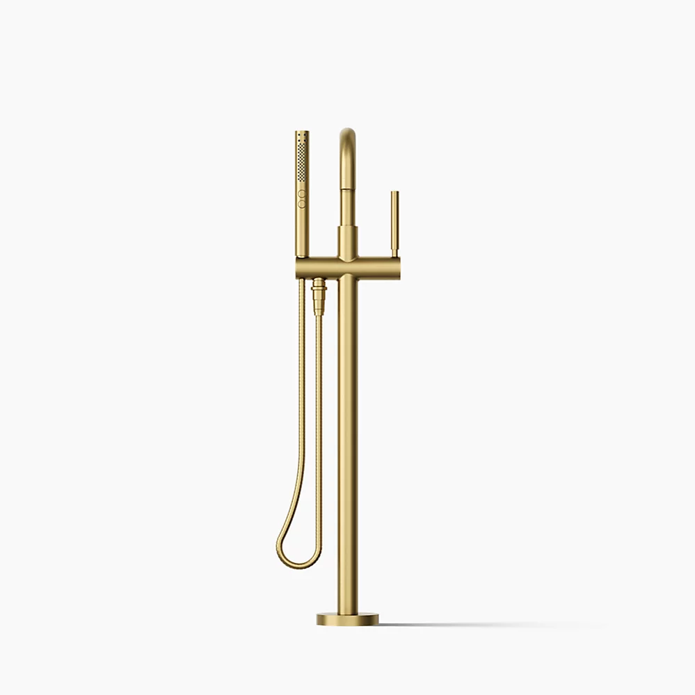 Kohler T97328-4-2MB Purist Freestanding Bath Faucet Trim