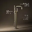 Kohler T97328-4-AF Purist Freestanding Bath Faucet Trim