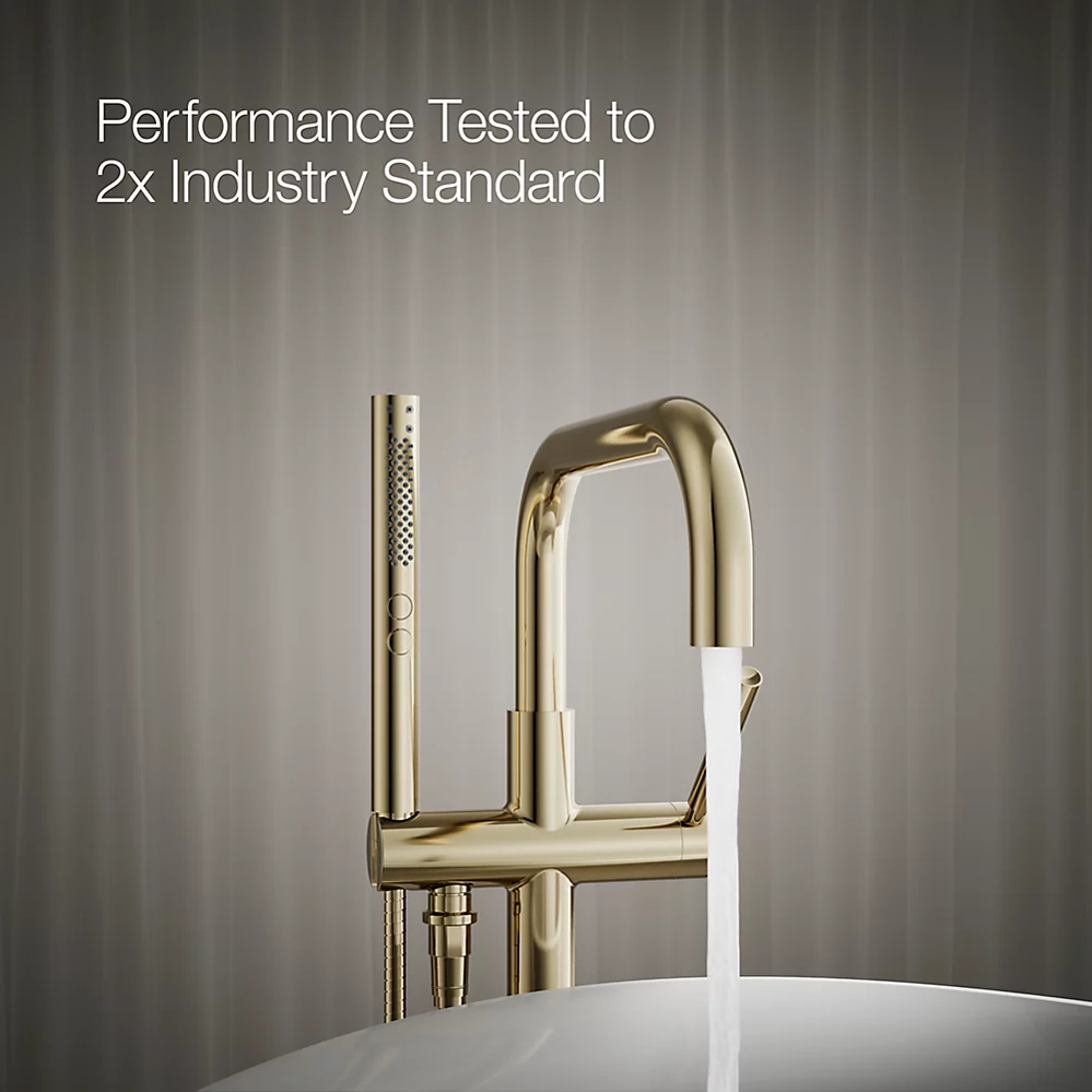 Kohler T97328-4-AF Purist Freestanding Bath Faucet Trim