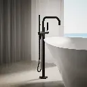 Kohler T97328-4-BL Purist Freestanding Bath Faucet Trim