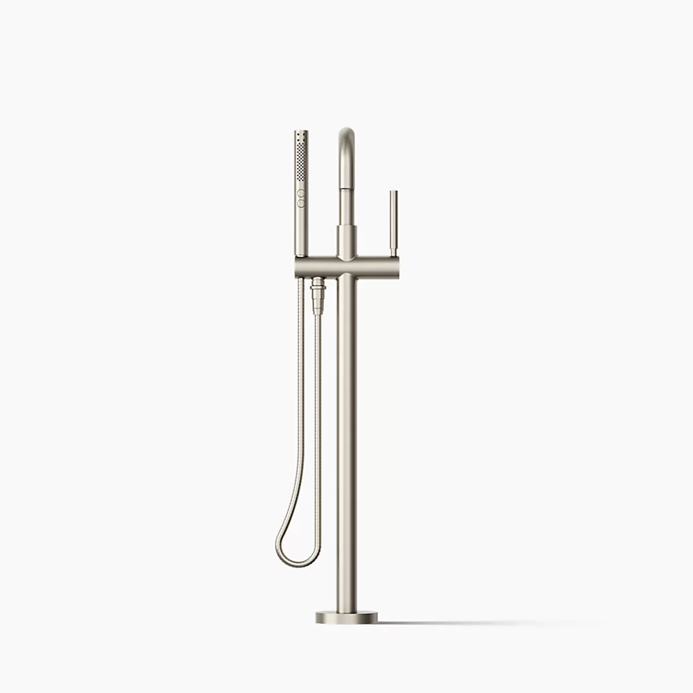 Kohler T97328-4-BN Purist Freestanding Bath Faucet Trim