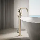 Kohler T97328-4-BV Purist Freestanding Bath Faucet Trim