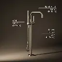 Kohler T97328-4-BV Purist Freestanding Bath Faucet Trim