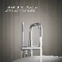 Kohler T97328-4-CP Purist Freestanding Bath Faucet Trim