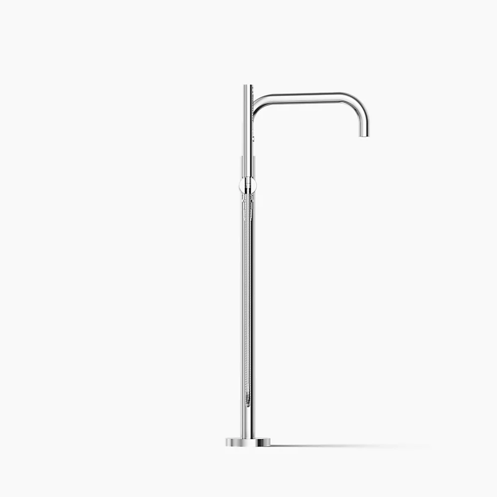 Kohler T97328-4-CP Purist Freestanding Bath Faucet Trim
