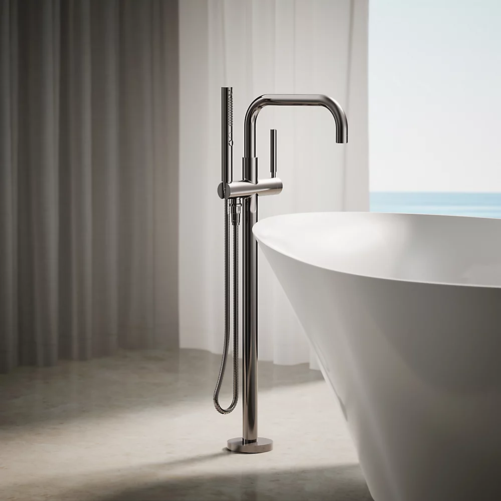 Kohler T97328-4-TT Purist Freestanding Bath Faucet Trim