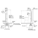 Kohler T97367-4-BN Avid Freestanding Bath Faucet Trim Lvr