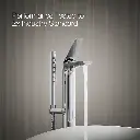 Kohler T97367-4-CP Avid Freestanding Bath Faucet Trim Lvr