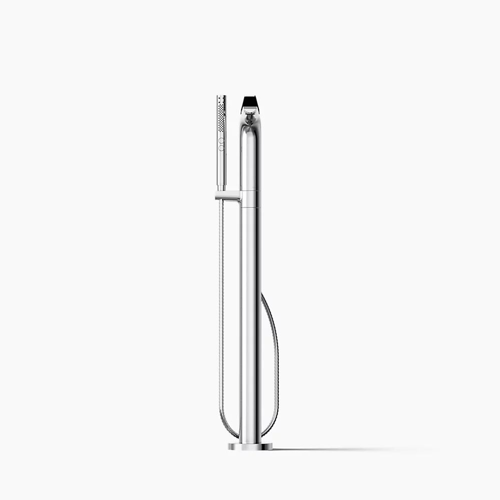 Kohler T97367-4-CP Avid Freestanding Bath Faucet Trim Lvr