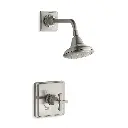 Kohler TS13134-3A-BN Pinstripe Shower Trim, Pure-Cross