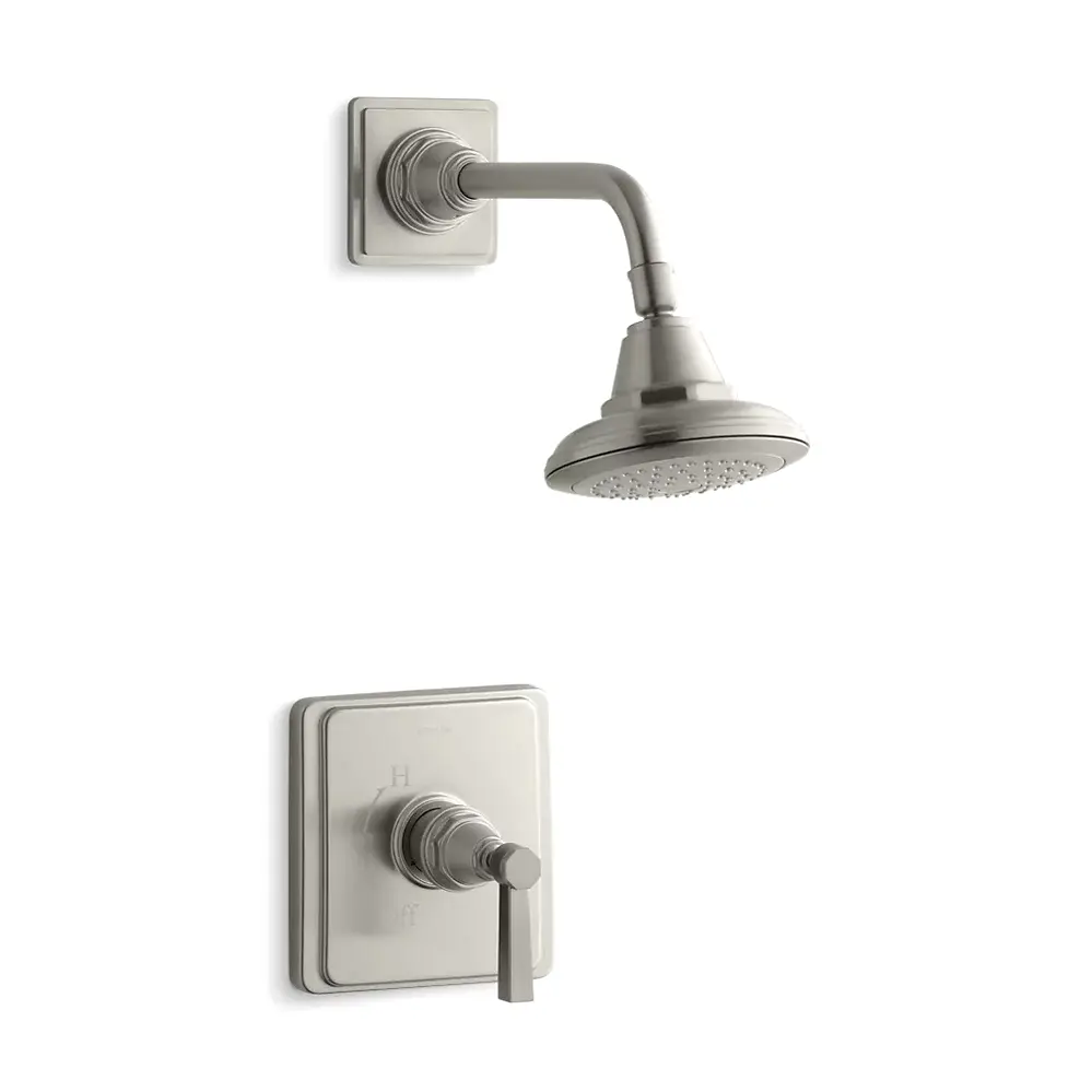 Kohler TS13134-4A-BN Pinstripe Shower Trim, Pure-Lever