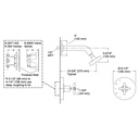 Kohler TS14422-3-TT Purist Shower Trim-Cross