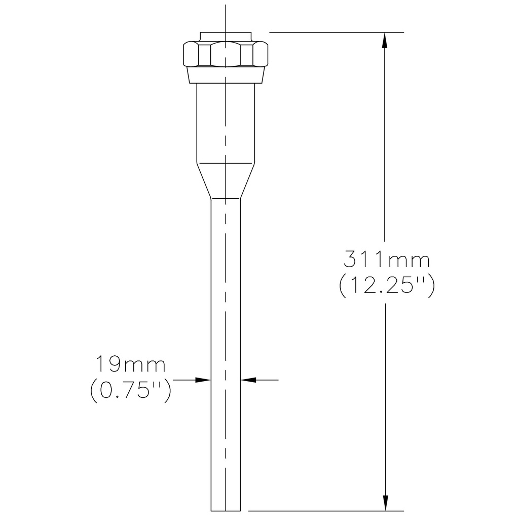 Delta 86T610 3/4 Vb For Urinal Valve