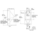 Kohler 5244-ER-0 Steward Hybrid Urinal - Rear Supply